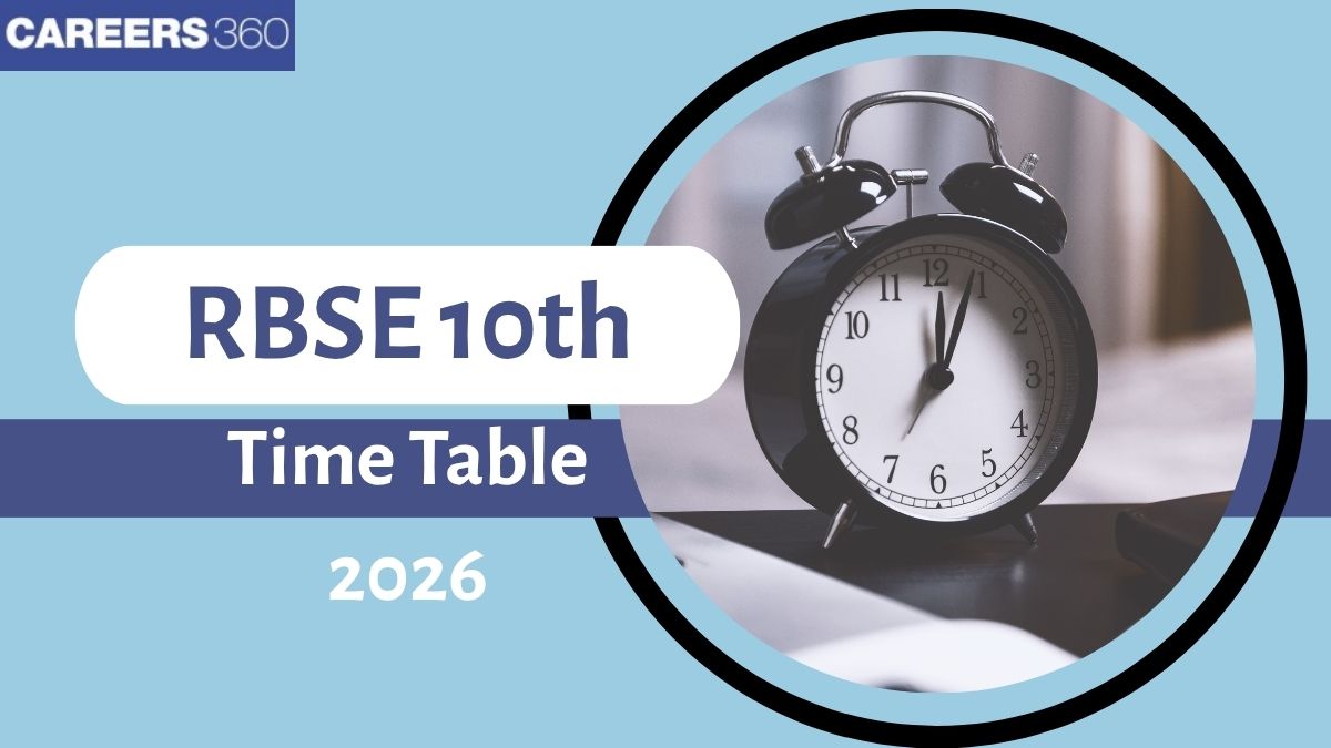 RBSE 10th Time Table 2026 PDF: Check Rajasthan Board Class 10 Exam Dates Here